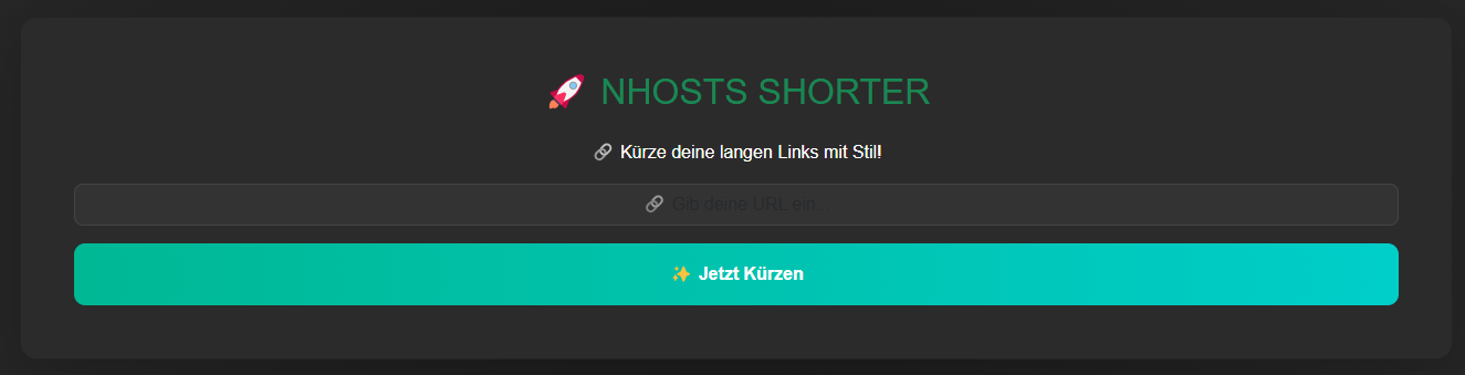 URL-Shortener Preview